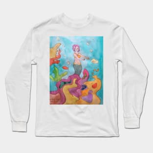 Mermay Coral Reef 2019 design Long Sleeve T-Shirt